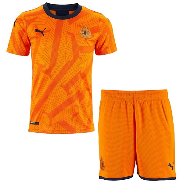 Camiseta Newcastle United 3ª Niños 2019-2020 Naranja